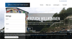 Desktop Screenshot of holzgethan.at